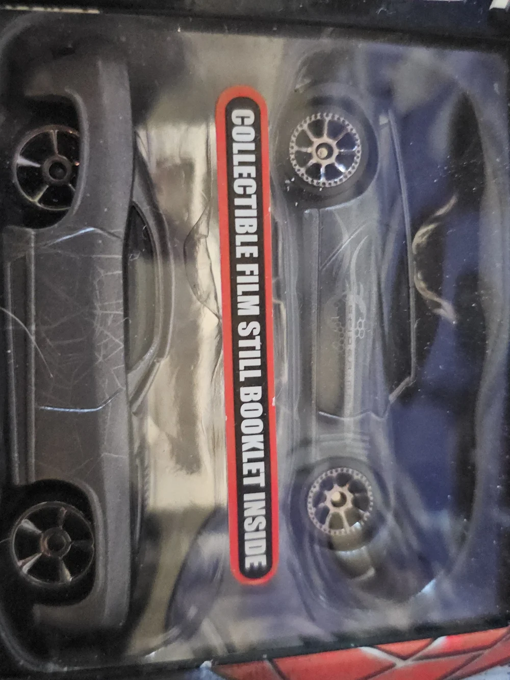 Spiderman Platinum Edition Silver & Black Movie-Themed Toy Car Set - Kids Toys